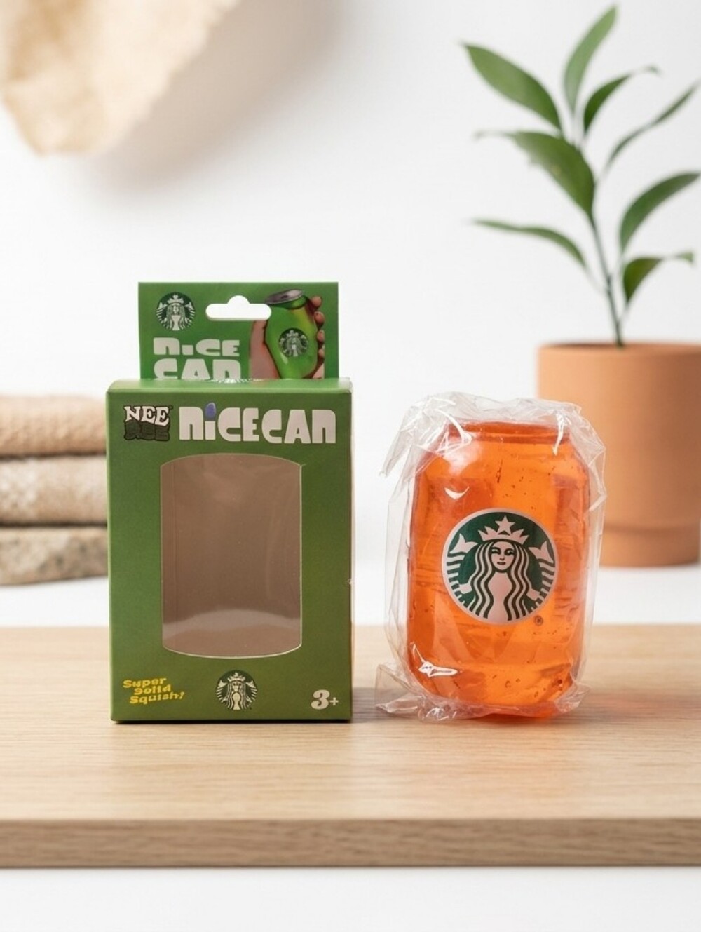 Starbucks Orange Squishy